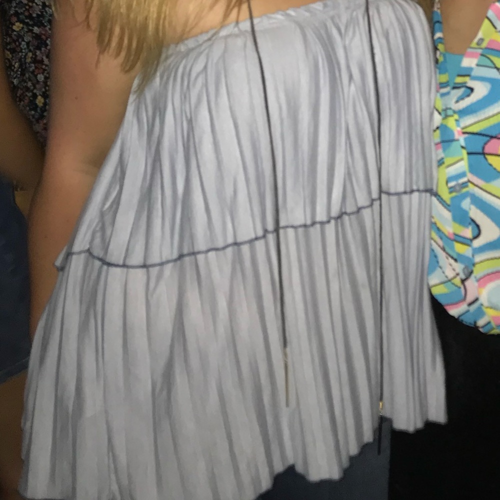 Free people strapless top